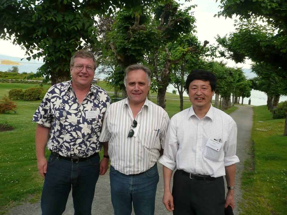 Eric Fossum, Albert Theuwissen and Nobu Teranishi